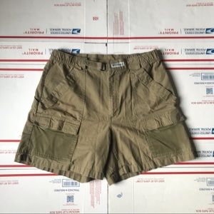 Olive green PFG Columbia shorts